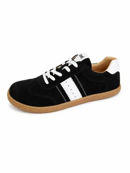 KOEL Francie II Suede 3.0 Noir – Basket Barefoot Femme