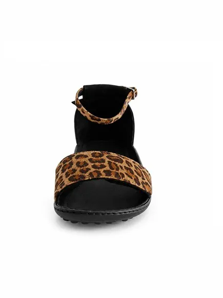 Jara Leo Leopard - Chaussures Barefoot femme