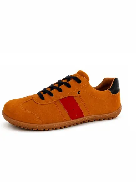 KOEL Ilo Suede 3.0 Ocre – Basket Barefoot Homme