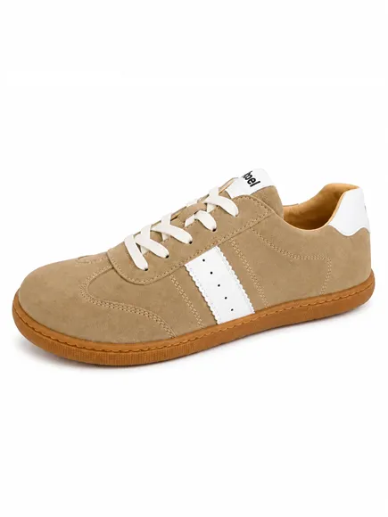KOEL Francie II Suede 3.0- Beige  - Basket Barefoot Rétro Femme