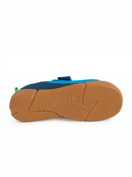 Superfit Vento - Basket barefoot garçon bleu 1-008203-8000