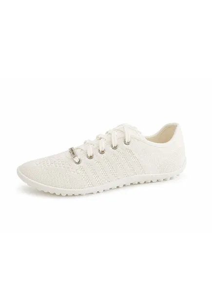 Leguano Go Blanc – Chaussure Barefoot Minimaliste Femme