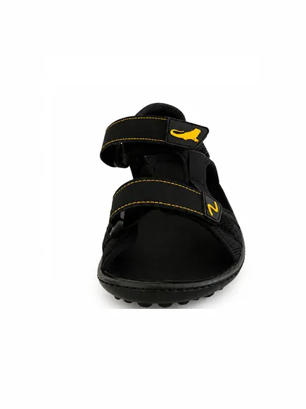 Leguano Attrekktive Noir - Sandale de Trekking Barefoot Femme