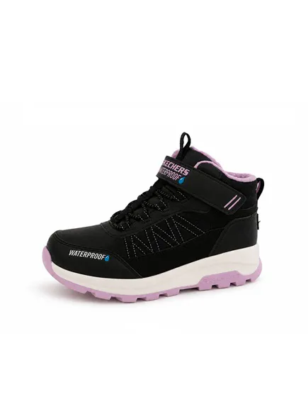 Skechers Storm Blazer 303493L Noir/Lavande Fille Waterproof