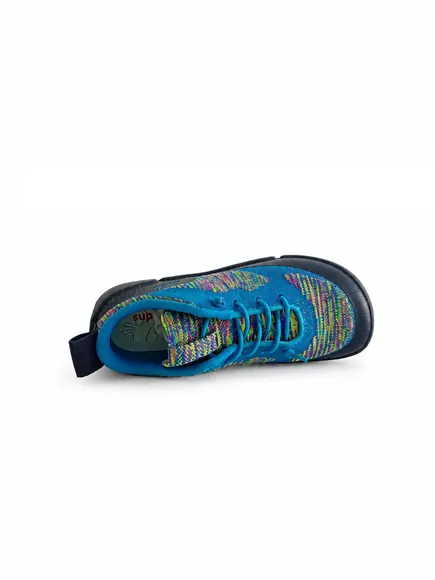 Superfit Vento - Basket barefoot garçon bleu/Turkis  1-008202-8000