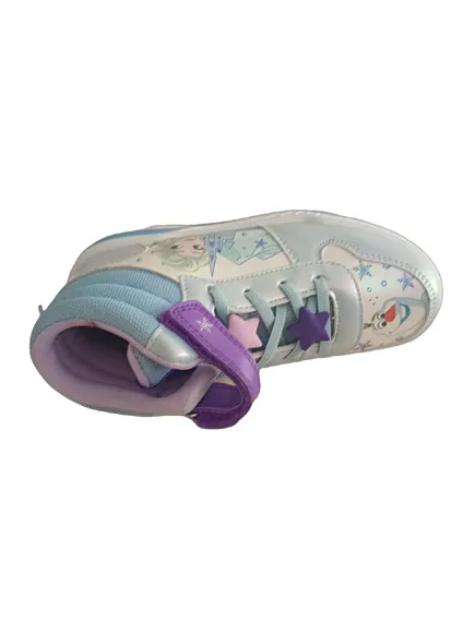 Baskets montantes lumineuses fille LED – La Reine des neiges