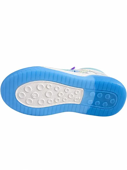 Baskets montantes lumineuses fille LED – La Reine des neiges