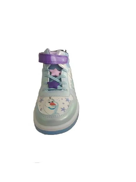 Baskets montantes lumineuses fille LED – La Reine des neiges